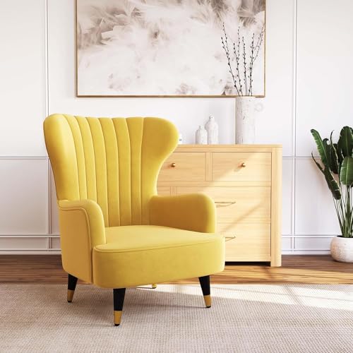 Image of Modern Armchair Single Sofa Chair for Small Apartments, Chair for Living Room Bedroom