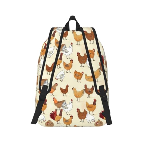 Sac à dos filles garçons KoNsev compact et robuste pour l'école - 3