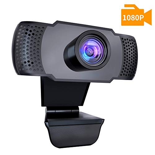 1080P Webcam with Microphone, Wansview USB 2.0 Desktop Laptop Computer Web Camera