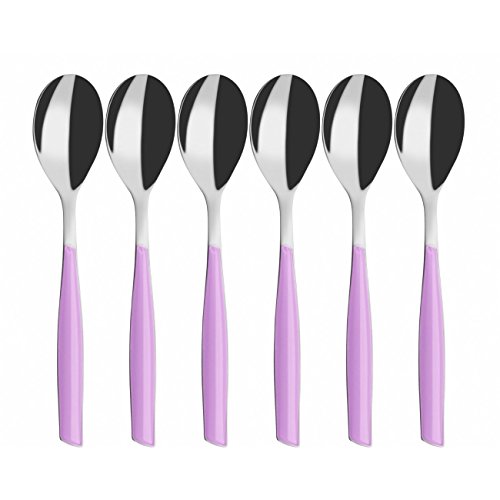 Cuiller à moka BUGATTI Glamour en acier inoxydable de haute qualité lilas