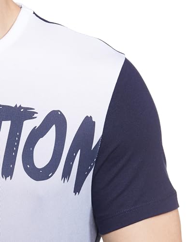Image of United Colors of Benetton Men's Cotton Solid Regular Fit T-Shirt