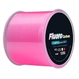 Fluorkohlenstoffschnur, 120 m, Salzwasser, Süßwasser, Rosa 2.0