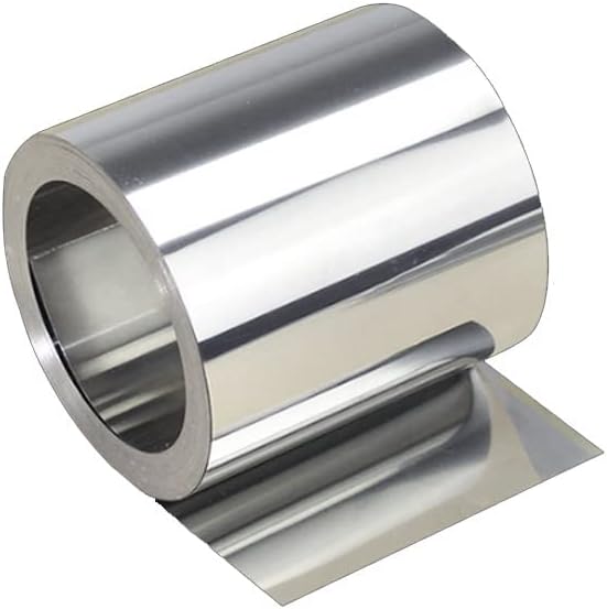 Metal Foil Plate,Foil Thin Sheet Plate,3000mm Length Stainless Steel Sheet 304 Metal Thin Foil Plate Shim Industry Home Materials,for Metalworking Welding CNC Machine Parts(0.3X100X3000mm)