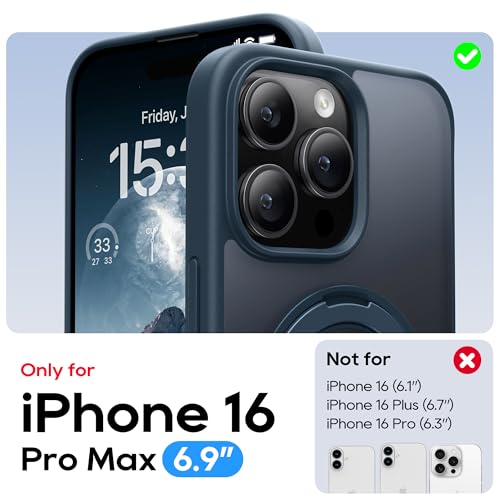 Niunisi Stand for iPhone 16 Pro Max Case - Image 2