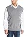Cutter & Buck Men's Big and Tall Douglas V-Neck Sweater Vest