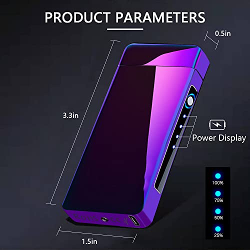 Yozwoo Electric Lighter Rechargeable, High Power Flame Arc Lighter, Usb Lighter With Overheat Protection, Windproof Electronic Lighter For Candle, Outdoor Camping, Cool Lighter With Gift Box(Magic) #TOP3