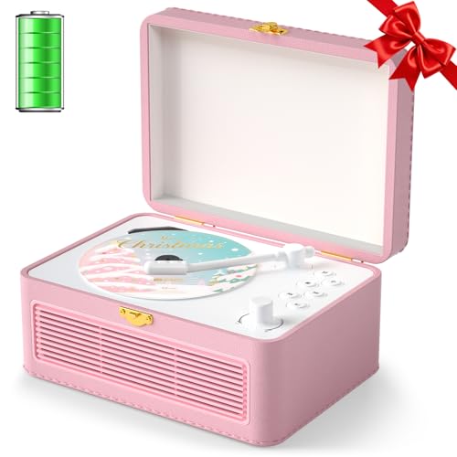 Portable Bluetooth: Retro Cd Players With Speakers Vintage Cd-player 3600mah Rechargeable & Radio & Remote Control Support Usb/aux Playback Headphone Jack