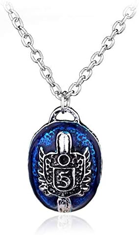The Vampire Diaries Damon Necklace Elena Gilbert Vintage Vervain Verbena Jewelry for Men Women Pendant Necklaces