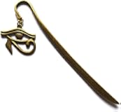 Botewo0lbei Bronze Eye of Horus Bookmark, Zinc Metal Alloy, 12CM, 1 Piece