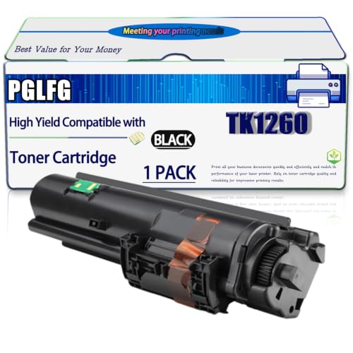 Image of KYTGV TK1260 Toner Cartridge Compatible for Kyocera (1BK)