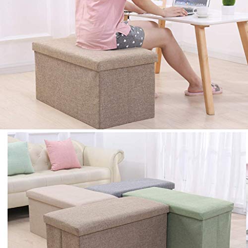 Pouf de rangement orange : la solution gain de place pour un siège confortable d'appoint - 8