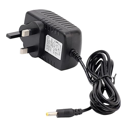 15W Power Supply Black, Compatible with Echo Dot (3rd / 4th / 5th) Gen Dot with Clock Dot Kids Edition Show 5 (1st & 2nd Gen) Spot Pop Fire TV Cube Power Cord