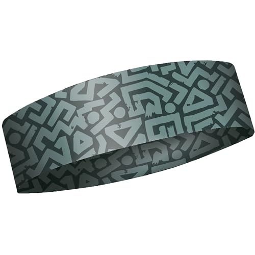 MATT Bandeau unisexe bandeau de sport cheveux extensible Narrow Strokes