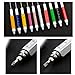 5 in 1 Multi Tool Pen with Screwdriver Ballpoint Scale Ruler Multifunctional Metal Beading Pen for Art Craft Drawing