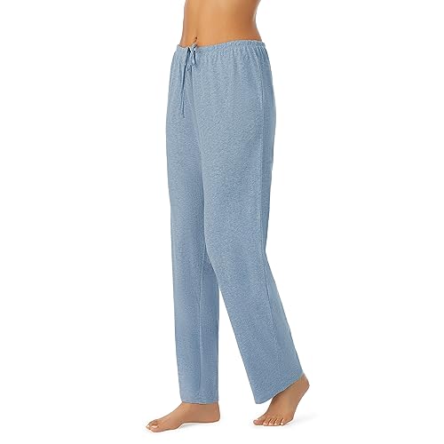 Image of Nautica Womens Pajama Pants - Lightweight Wide Leg Lounge Pants - Cotton Knit Jersey - Sleepwear Loungewear PJs for Women