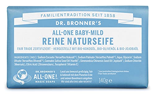 Dr. Bronner's - Bar Soap Neutral-Mild - Pure Natural Soap