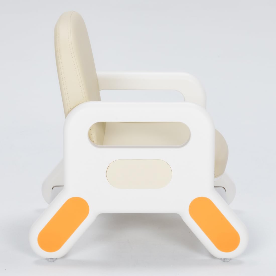 Spacetronik Kinderstuhl ab 1 Jahr Kleinkind Sessel Ohne Rollen | Pflegeleichtes Gewebe, 38,5x49x26 cm, ergonomische Armlehnen, leichter Kinderhocker, stabiler Stand ohne scharfe Kanten