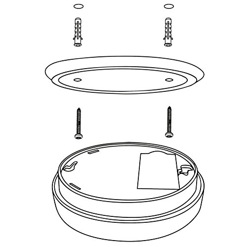 1x Nemaxx SP10-NF smoke detector with lithium battery fire alarm smoke alarms fire protection