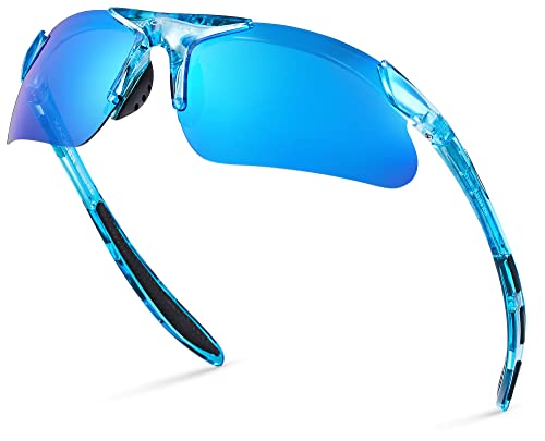 Image of Kids Youth Polarized Sports Sunglasses for Boys Girls Baseball Softball Glasses TR90 Frame