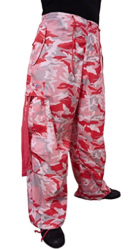 UFO Classic Camo Wind Pant, Pink