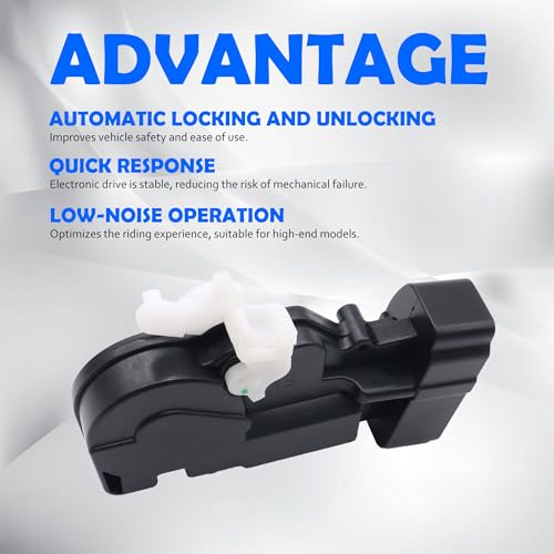Image of HiSport Driver Side Door Lock Latch Actuator Front Left 69120-06010 Compatible with Toyota Avalon 2000-2004, Sequoia 2001-2007, Solara 1999-2002, Tundra 2004-2006