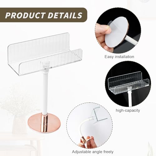 Kleiderbügel Organizer, Kleiderlüfter, Waschmaschinen Organizer, Kleiderbügelhalter Ohne Bohren, Clothes Hanger Storage Rack, Kleiderbügel Aufbewahrungsregal für Waschküche, Weiß, 1 Stück