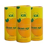 Clean Age Citrus Natural Deodorant for Teens | Aluminum Free, Baking Soda Free