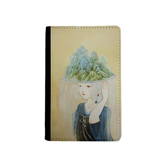 Portefeuille de voyage et étui passeport illustré pour protection carte bancaire et monnaie