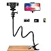 Webcam-Stand-Mount Phone Camera Desk-Clamp-Holder - 27 Inch Flexible Gooseneck Arm Mount Stand for Phone Gopro Hero Webcam C922 C930 C930e C920 Brio 4K C615 C922x C925e C920s C270 C310