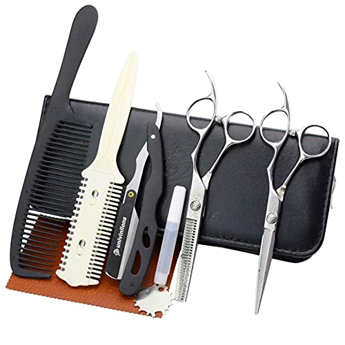 Ciseaux de coiffure professionnelle 5.5 pour éliminer les fourches