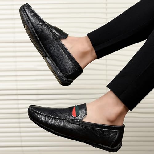 Mens Loafers Comfortable Slip-on Walking Shoes Nonslip Casual Suitable for Daily Leisure and Outdoor Walking3