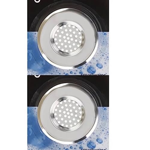 Image of 2X Chef Aid Mini Stainless Steel Sink Strainer 40mm (10E07273)