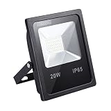 * Protección impermeable IP65: Garantiza una estanqueidad a prueba de lluvias y tormentas, pefecto para colocar en el campo de fútbol, cualquier muro ect.