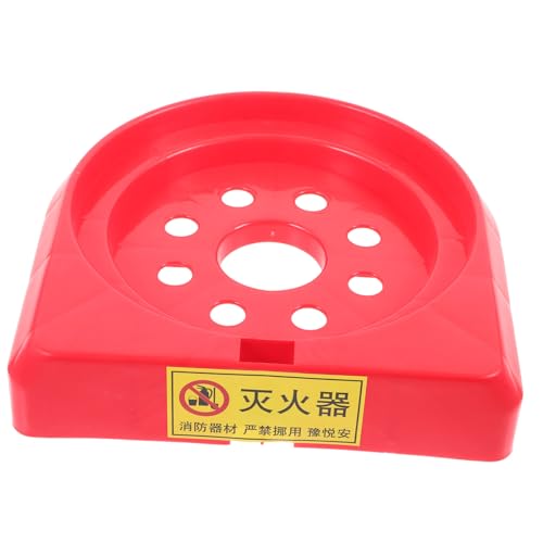 PENIKOKO 粉末消火器ブラケット 車載用消火器床置きスタンド 対応 耐久性安定設計 明るい視認性で 管理に 車用トランク収納ベース