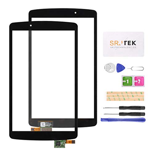 Screen Replacement for LG G Pad F 8.0 V495 V496 UK495 Touch Screen Digitizer Front Glass with Repair Tool Kit
