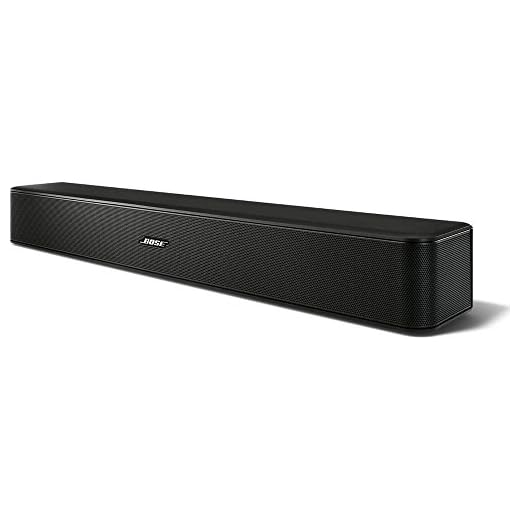 Bose Solo 5 TV Soundbar Sound System with Universal Remote Control, Black