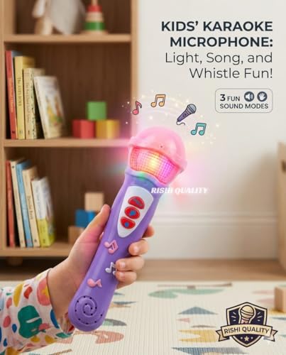 Image of mic for Kids. Small Size mic.