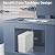 Kinhoou Reverse Osmosis Water Filter Under Sink, 600G Tankless Reverse Osmosis System TDS Reduction NSF/ANSI 58 Certified, RO Water Filtration System with Faucet, 2:1Pure to Drain, 600G Capacity