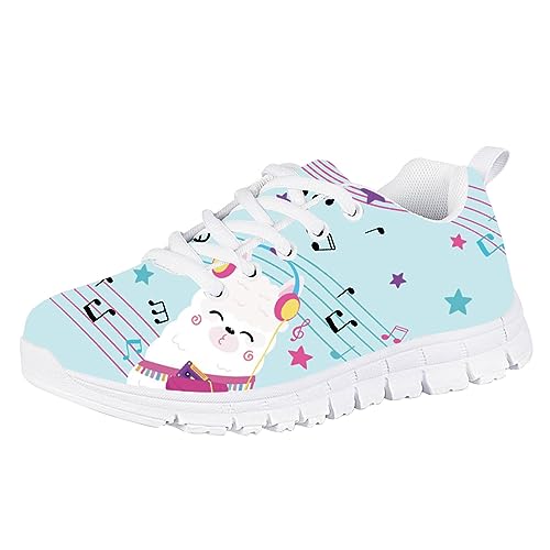 Forchrinse Tie Dye Paw Bones Print Kids Sneakers Boys Girls Running Tennis Shoes Road Walking Shoes School Athletic Sneakers for Walking Jogging Sport