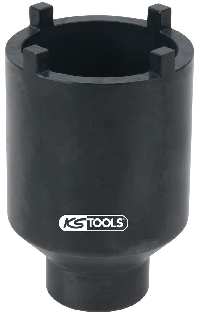 KS Tools 700.1661 Llave de gancho de articulaciones portantes para Citroën | Douille à ergots pour rotules de suspension de Citroën et Peugeot, chrome vanadium, résistant