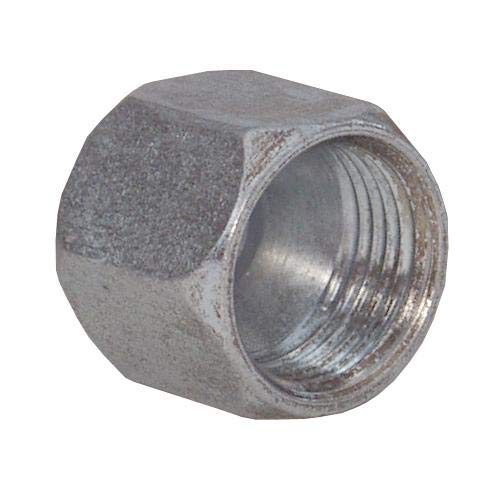 Dixon Valve 0304C-20, JIC Zinc Plated Steel Cap 1-1/4