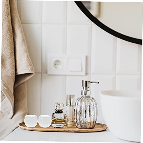 FOMIYES 36 Peças Caixa De Creme De Plástico Recipiente De Creme De Loção Frasco De Amuletos De Plást