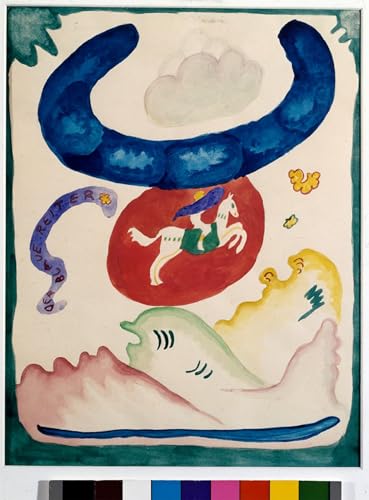 Affiche Kandinsky expressionnisme et décoration murale sur toile grand format 60x90cm