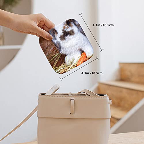 Boîte à bijoux lapin et carotte compacte pour bagues et colliers - 8