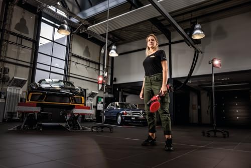 Flex Akku-Exzenterpolierer mit Freilauf 18 V XCE 8 150 18-EC Set (mit Gasgebeschalter, einfache Drehzahlverstellung, ergonomisch) 533021