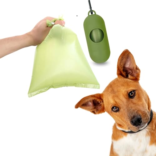 Image of Biodegradable Dog Waste Bags | Unscented, Highly Flexible, Non-Toxic, Leak Proof Pet Poop Bags | 120 Count with Free Dispenser