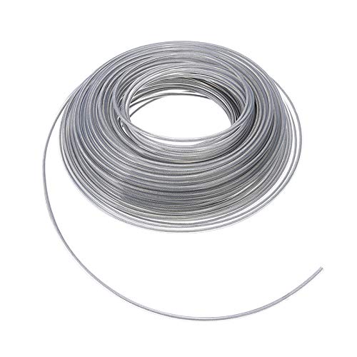 Bgtool 120" X 150 Ft Round Trimmer Line Universal Steel Wire Grass Trimmer Wire Rope Cord Line Strimmer Brushcutter Trimmer Replacement #TOP3