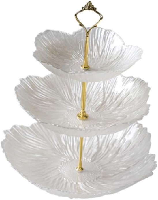 Light Luxury Fruit Plate Dessert Cake Stand Snack Candy Afternoon Tea Tray