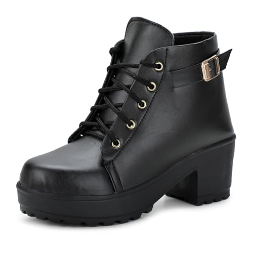 Image of black boots for women