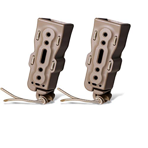 LayLax (ライラクス) BATTLE STYLE バイトマグ ハンドガン クイックマグホルダー 2個 DE サバゲー用品